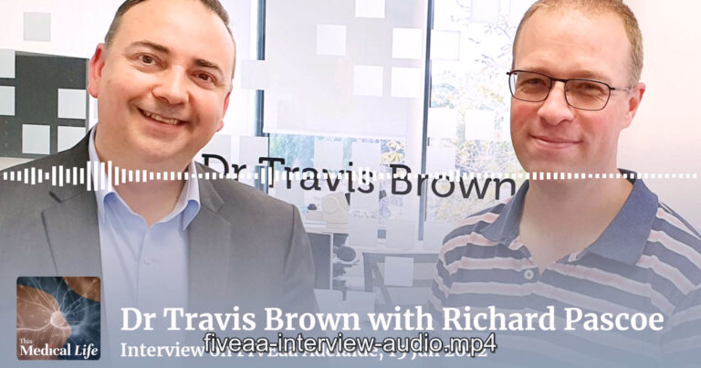 Dr Travis Brown interviewed on FIVEaa radio in Adelaide about This Medical Life podcast